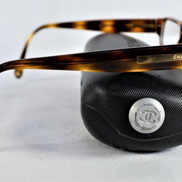 Authentic CHANEL Glasses 3058 c.502 Tortoise 53mm - Picture 10 of 12